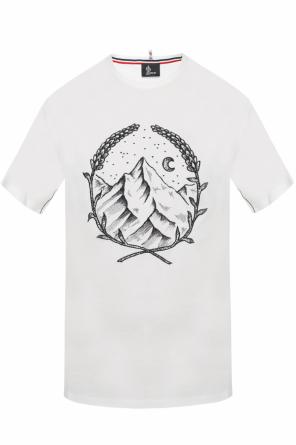 Embroidered t-shirt, zdjęcie 1 Embroidered t-shirt od Moncler Grenoble